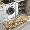thumbnail image 3 of Desert Camo Beige Pattern Kitchen Rug Mat,Kitchen Runner Rugs Non Skid Washable,Decorative Kitchen Floor Mats for Kitchen,Sink,Laundry,17"x47.2", 3 of 7