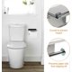 thumbnail image 3 of ZHAOCHENG Wandmontierter Toilettenpapierhalter, der Toilettenpapierhalter besteht aus Edelstahl 304, mit Schrauben, 3 of 5