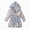 R253-Dark Gray, variant on Boys Girls Robe Kids Flannel Hooded Bathrobe Sleepwear Pajamas Toddler Soft Plush Robes Baby Gifts,Dark Blue,6-7 Y
