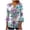 Purple Plus Size Blouse for Women_v, variant on CYMMPU Loose Fit V Neck 3/4 Sleeve Spring Tunic Tops Boho Blouses for Women Dressy Casual Fall Trendy Shirts Flower Pattern A-line Dressy Tops T-Shirts Pink L