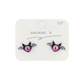 thumbnail image 4 of Uñas con forma de oreja de monstruo demonio, lindas, accesorios de Yiwu, puesto de joyería, uñas con forma de hueso de oreja, divertidos pendientes de aguja de plata con dibujos animados, 4 of 6