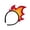 Type 2, variant on Unisex Punk Flame Hair Hoop Artistic Hairband for Concerts Club Flame Holiday Headpiece
