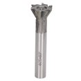 thumbnail image 1 of Fresa de carburo cementado de 25 mm de diámetro, 6 flautas, cola de milano, vástago recto para torno, 1 of 14