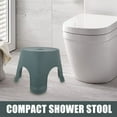 thumbnail image 2 of OULII Potty Stool Dark Green PP Non-slip Lightweight Home Use 1Pcs, 2 of 7