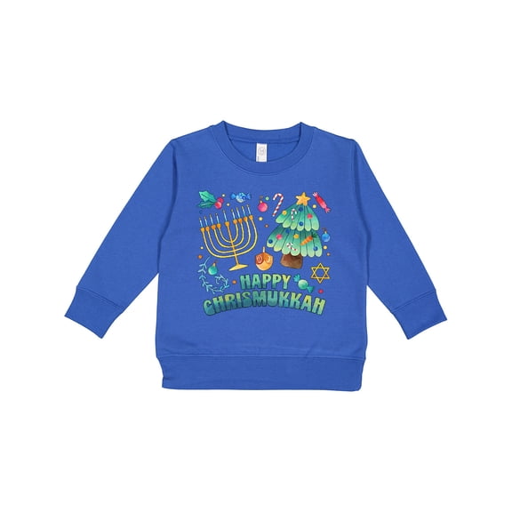 Inktastic Happy Chrismukkah Toddler Sweatshirt