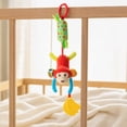 thumbnail image 4 of Kiddiway Baby Toy Teether Car Hanging Wind Chime - Plush Figurine Style, Baby Car Toys & Stroller Toys, Teething Toy with Soft Rattle, Sensory Soothing, BPA-Free, Hanging,f, 4 of 6