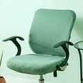 thumbnail image 3 of AUQ Stretch Office Chair Covers Chair Seat Cover Chair Slipcover Chair Desk Chair Green, 3 of 7