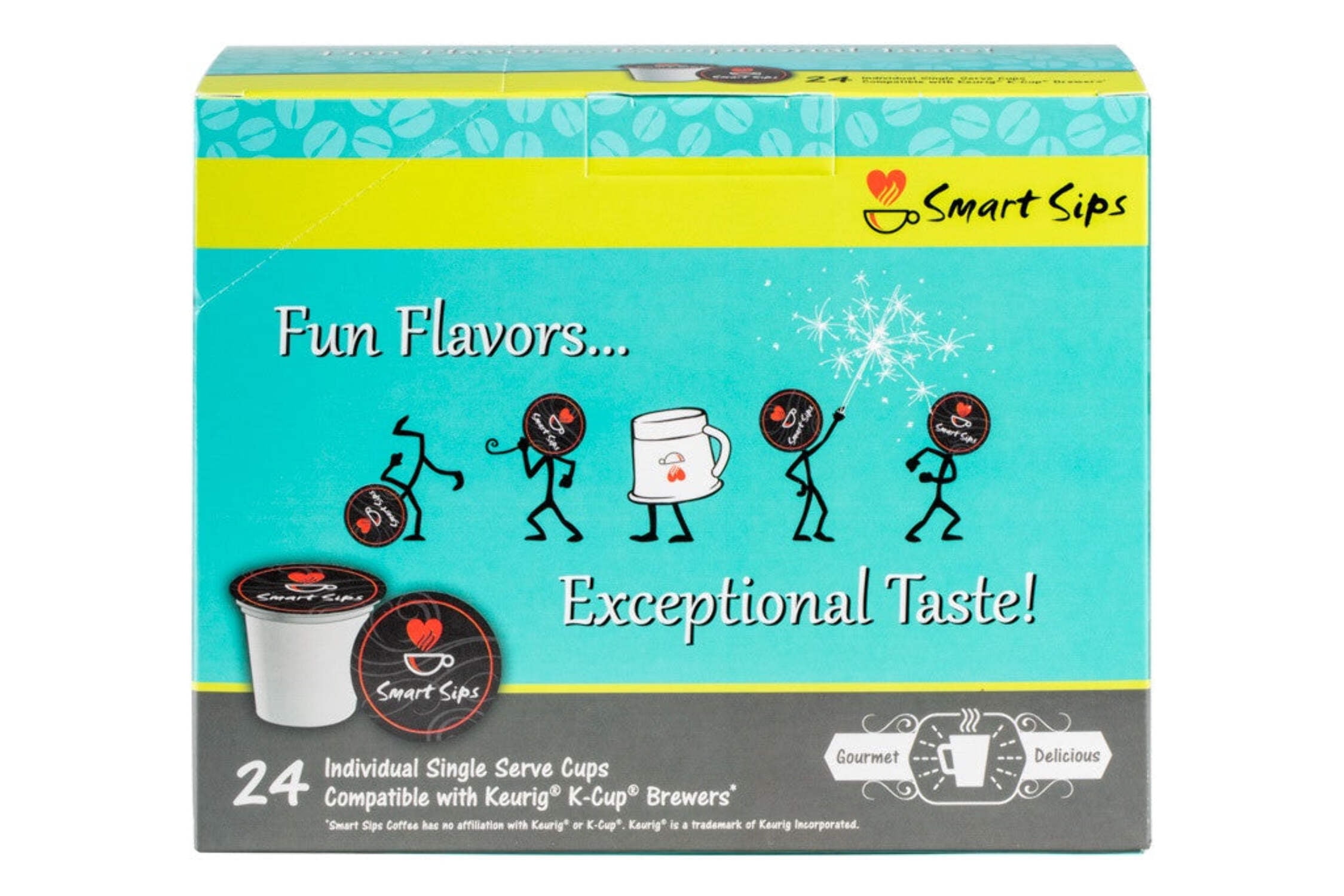 Cappuccino Variety Pack, Keurig K-cup Compatible, French Vanilla, Cinnamon, Hazelnut, Almond Cookie