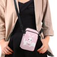 thumbnail image 4 of HELLHERO Bunny Women Shoulder Bag Vintage, Double Zipper for Casual Travel, Travel, Outdoor and Daily Use, 4 of 7