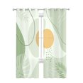 thumbnail image 3 of Bohemian Morandi Plant Tulle Curtain Living Room Printed Sheer Window Curtain Luxury Home Balcony r Voile Drapes, 3 of 7