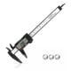 thumbnail image 1 of Calibrador Vernier Digital Pie De Rey 6in Precisión 0.01mm plata, 1 of 5
