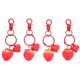 thumbnail image 1 of 4 llaveros de fresas: colgante de resina con forma de fruta para bolso, accesorio kawaii para mujeres y niñas, llavero creativo para coche, cadena para teléfono, decoración., 1 of 6