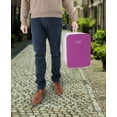 thumbnail image 6 of Cooluli Infinity Pink 15 Liter Compact Portable Cooler Warmer Mini Fridge for Bedroom, Office, Dorm, Car - Great for Skincare & Cosmetics (110-240V/12V), 6 of 6