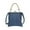 🔥 Blue_Base#2529, variant on Small Tote Bag | Handmade Denim Patchwork Canvas Satchel | Crossbody & Shoulder Purse for Women | Compact 20x21x4cm | Versatile Handbag | Blue or Dark Blue | 1 Piece