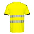 thumbnail image 2 of Portwest - Camiseta PW3 de Algodón para Hombre (Amarillo, Gris), 2 of 2