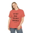 thumbnail image 3 of Cute Graphic Tee Do Not Read The Next Sentence Rebel Funny T-shirt 5XL, 3 of 5