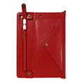 thumbnail image 6 of Allytech iPad 9.7 Case 2018/2017 6th 5th Gen, iPad Air 1 2 Case, iPad Pro 9.7 Case, Folio Stand Auto Sleep Wake Detachable Carrying Shoulder Strap Hand Strap Cards Pocket Wallet Case Cover,Red, 6 of 8