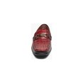 thumbnail image 6 of Stacy Adams Embrey Moc Toe Bit Slip-On Dress Shoes Wine 25703-609, 6 of 7