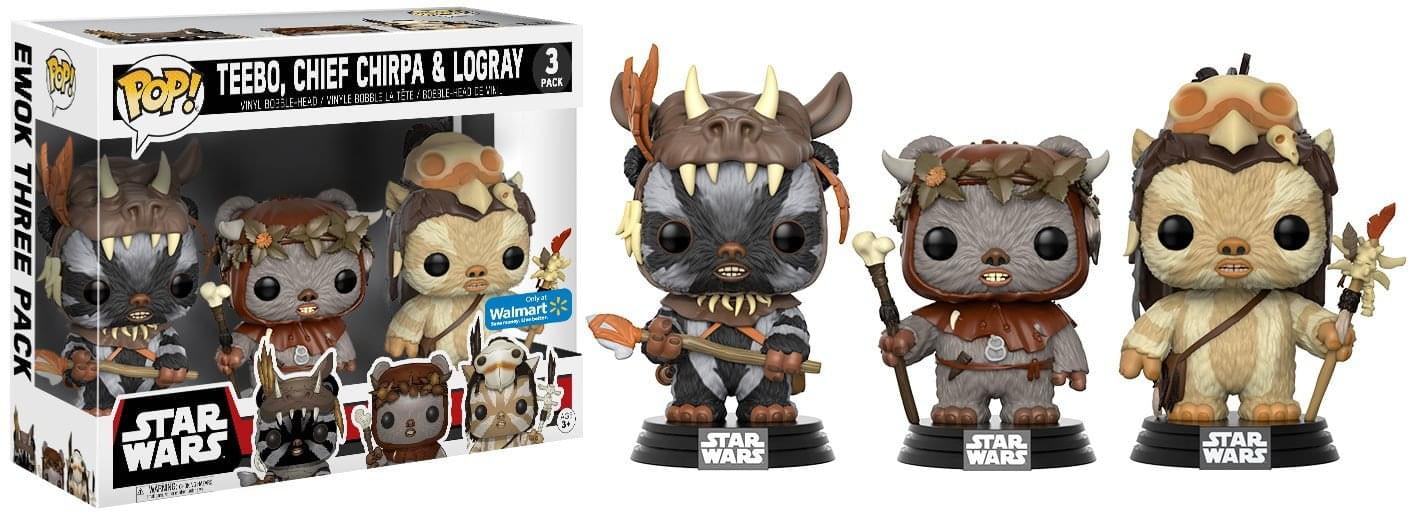 funko pop ewok 3 pack