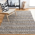 thumbnail image 2 of SAFAVIEH Natura Nadia Geometric Cotton Area Rug, Black/Ivory, 4' x 6', 2 of 8