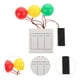 thumbnail image 3 of Tablero sensorial con interruptor de luz LED para niños pequeños, juguetes Montessori, juguetes de viaje con botón, juguete educativo de aprendizaje., 3 of 7