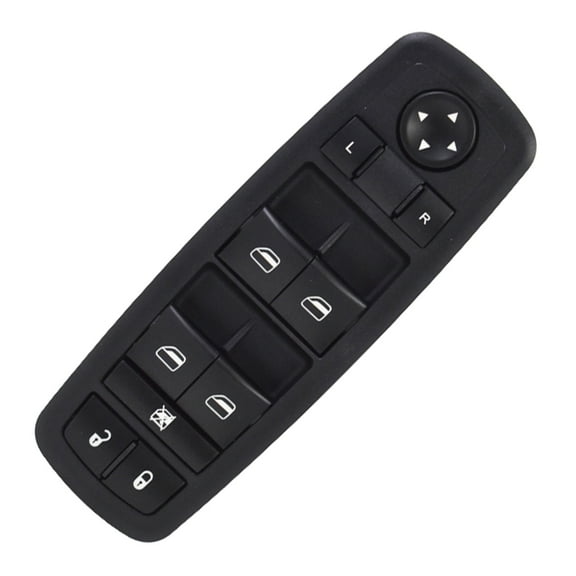 Genrics Master Power Window Switch Left 68271203AB for Chrysler Dodge Jeep Fits select: 2015-2016 CHRYSLER 200 LIMITED, 2014-2016 JEEP CHEROKEE LATITUDE