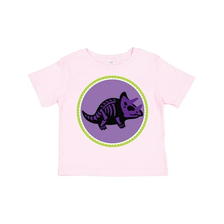 

Inktastic Dinosaur Triceratops Girls Dino Gift Toddler Toddler Girl T-Shirt