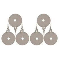 UPOUART Splatter Target Compact 6Pcs Silver Outdoor Training