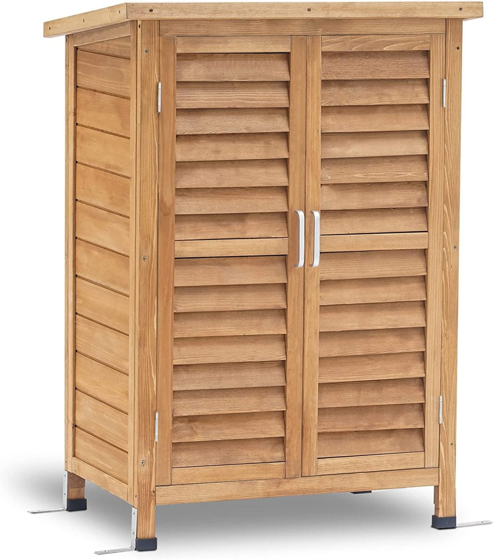 WestWood Wooden Sentry Box Beach Hut Shed Outdoor Garden Storage Cupboard Tool Unit Cabinet Shelves WBH01 White WestWood Wooden Sentry Box Beach Hut Shed Outdoor Garden Storage Cupboard Tool Unit Cabinet Shelves WBH01 White