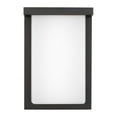 thumbnail image 3 of WAC Lighting Vega 9" 1-Light LED Indoor or Outdoor Aluminum Wall Light in Black, 3 of 4
