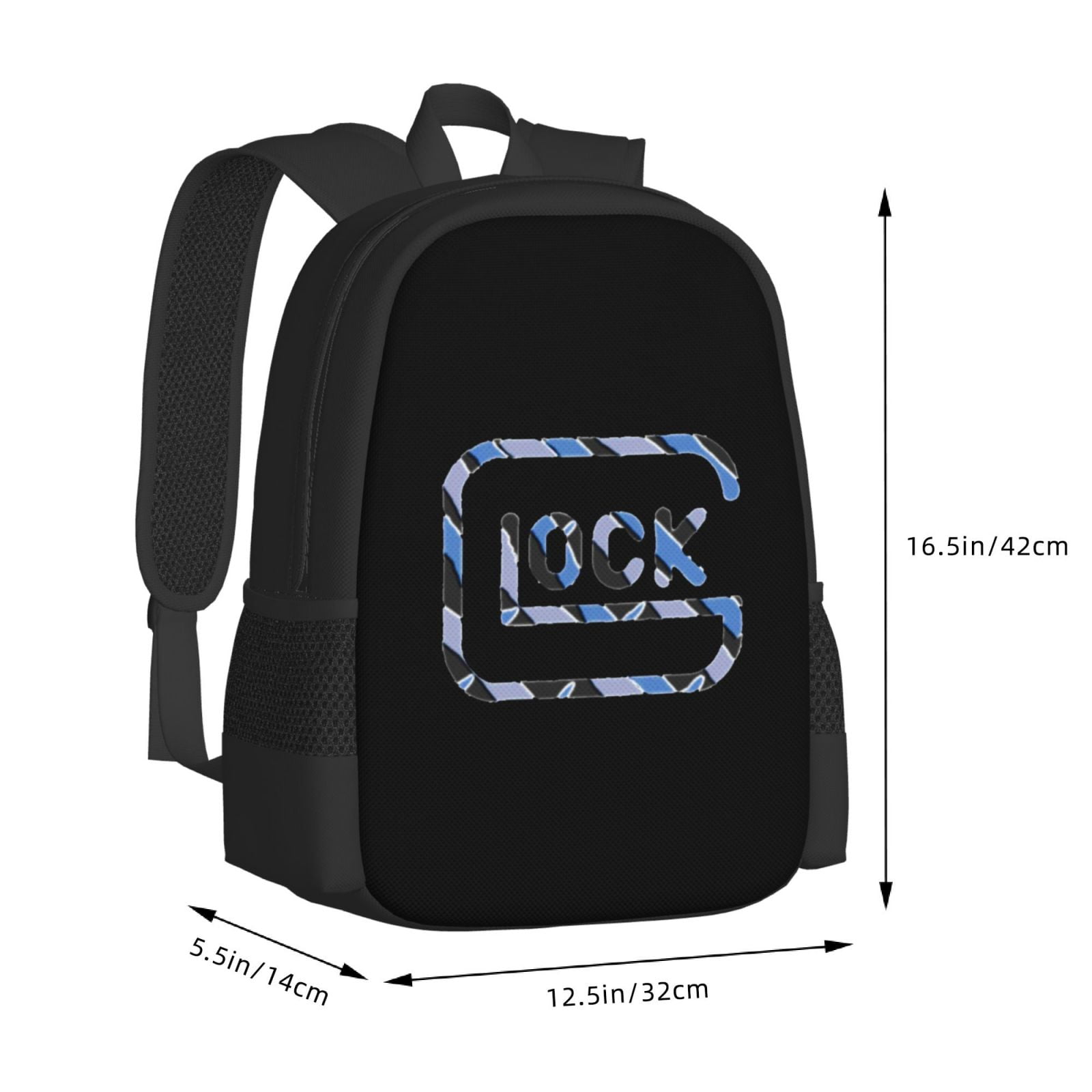 Glock Backpack Fashion Travel Backpack Laptop Backpack 16ch Simple And Large Capacity
