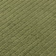 thumbnail image 3 of Colonial Mills Rug LS07R024X036S 2 x 3 ft. Sunbrella Solid Braided Rug- Basil, 3 of 3