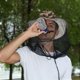 thumbnail image 2 of Net Hat Anti-Mosquito Hat Cap Ajustable Plegable Sun Pesca Sombreros Sweethay OD009675-01, 2 of 6