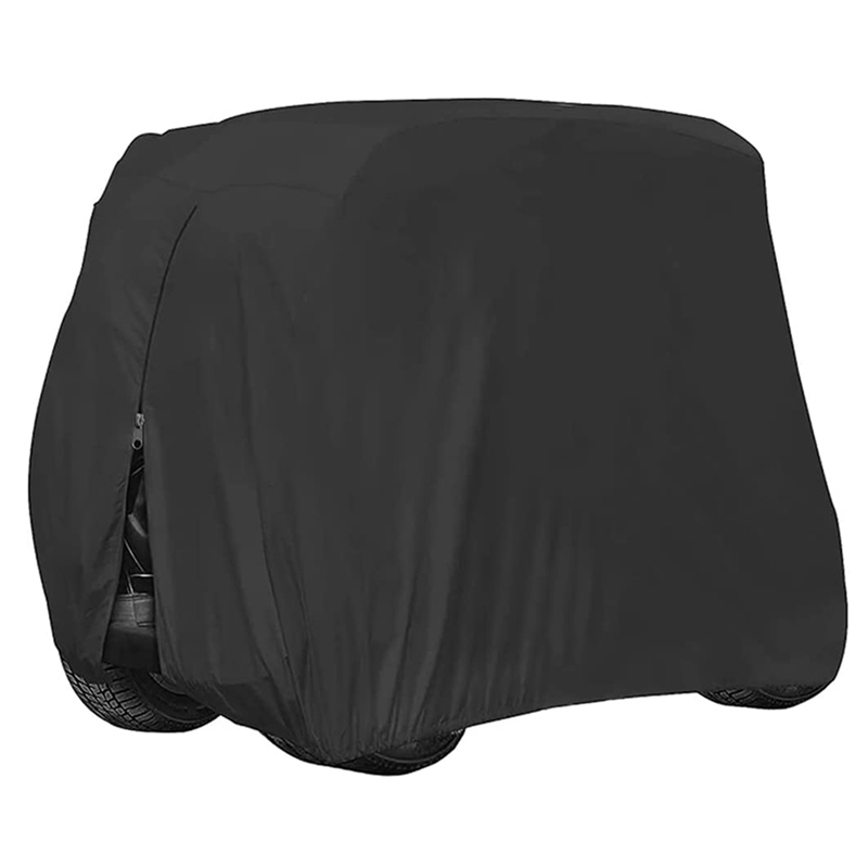 4 Passenger Golf Cart Cover 210D Waterproof Sunproof Dustproof Rain