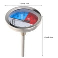 NUOLUX Kitchen Use Grill Thermometer Bbq Thermometer Gauge Charcoal