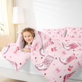 thumbnail image 4 of Feelyou Cowgirl Boot Twin Comforter Sets, Ballet Princess Bowknot Bedding Set, 2 Pieces, 4 of 8