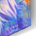 thumbnail image 3 of Epic Art 'Longhaired Purple Tabby Cat' by Rebecca Wang Art, Acrylic Glass Wall Art, 12"x16", 3 of 8