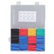 thumbnail image 3 of Tubo Termorretráctil, Negro, Amarillo, Azul, Verde, Rojo, Manga Termorretráctil Flexible, Retardante De Llama, Relación 2:1, Portátil, 850 Piezas, Suave Para Reparar Cables ANGGREK Heat Shrink Tube Kit, 3 of 8