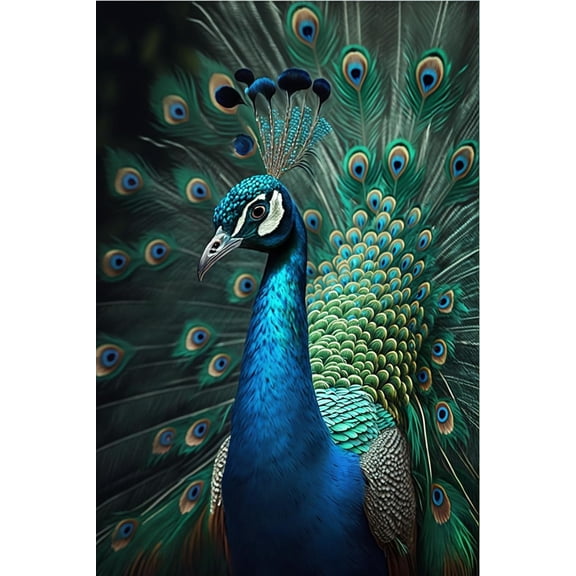 Nice Peacock 1000 Pieces Puzzles - Landscape Jigsaw Puzzle for Beginners, Each Piece is Unique, Best Gifts for Family