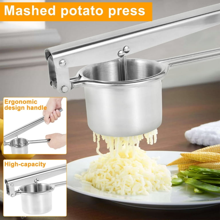 kitchen zester Heat Resistant Manual Potato Press Masher Kitchen Tool for