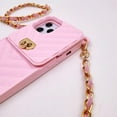 thumbnail image 6 of for Crossbody iPhone 13 Pro Max Wallet Case with Neck Strap Lanyard Credit Card Holder Purse Handbag Case for Women Girls Silicone Rubber Soft Protection Cover for iPhone 13 Pro Max Pink, 6 of 16