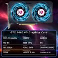 thumbnail image 2 of Tarjeta gráfica para computadora GPV/HOSO GTX 1060 6GB GDDR5 192bit, 2 of 7