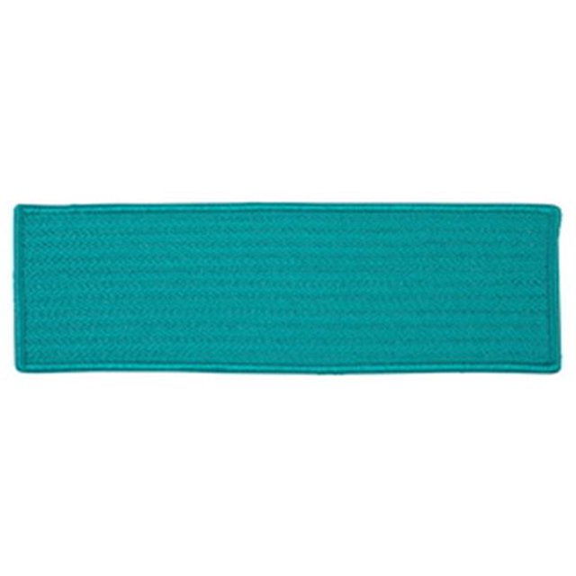 Colonial Mills H049A008X028S Simply Home Solid - Turquoise Stair Tread - set 13