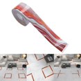 thumbnail image 2 of DOLITY Adhesive DIY Wall Sticker Tile Seam Sticker Floor Line Corner Sticker Red, 2 of 9
