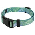thumbnail image 3 of Country Brook Petz® Deluxe Green Paisley Dog Collar - Made in The U.S.A., 2XS, 3 of 5