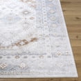 thumbnail image 2 of BoutiqueRugs Agaton Traditional Area Rug - Machine Washable - Orange, Brown, White - 2' x 2'11", 2 of 9