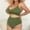 Green, variant on Aloohaidyvio Swimsuits for Women ,Womens Bikini Swimsuits High Waisted Two Piece Bathing Suits L-4XL