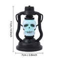 thumbnail image 2 of Halloween Lantern Skull Pumpkin Halloween Led Night Light Skeleton Lamp Creepy Hanging Lamp Halloween Decor, 2 of 6