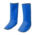 thumbnail image 2 of Polainas de soldadura, protectores ignífugos, polainas protectoras, protectores de botas, calzado de soldadura Azul, 2 of 8