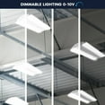 thumbnail image 6 of Luxrite 2FT Linear High Bay LED Shop Lights, 165/190/220W, Up to 30000LM, 4CCT, 0-10V Dimmable, 120-277V, DLC, UL 2 Pack, 6 of 7